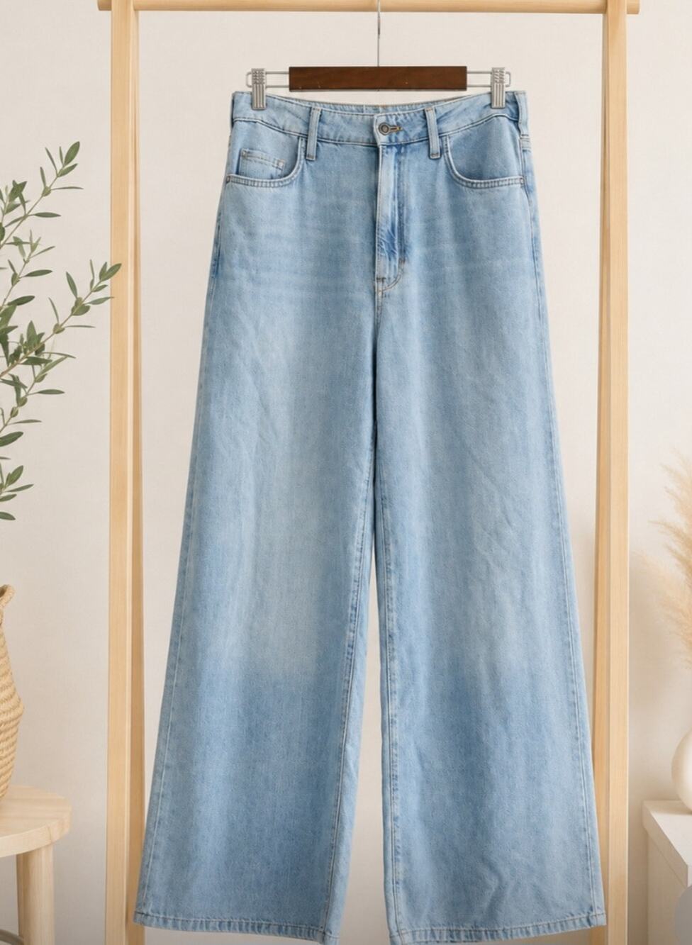 Anthropologie Pilcro And The Letterpress Wide Leg Jeans 27 - Picture 1 of 2